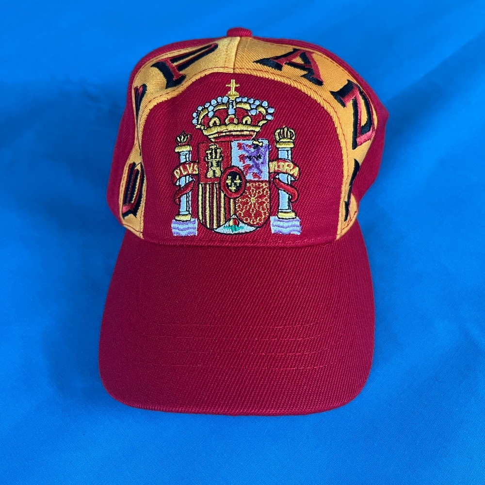 Red and Yellow Spain Cap